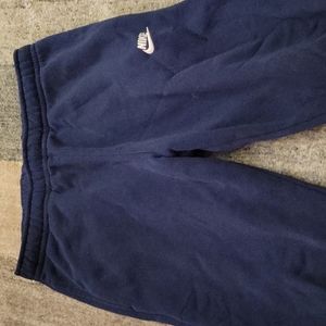 Mens navy Nike sweatpants